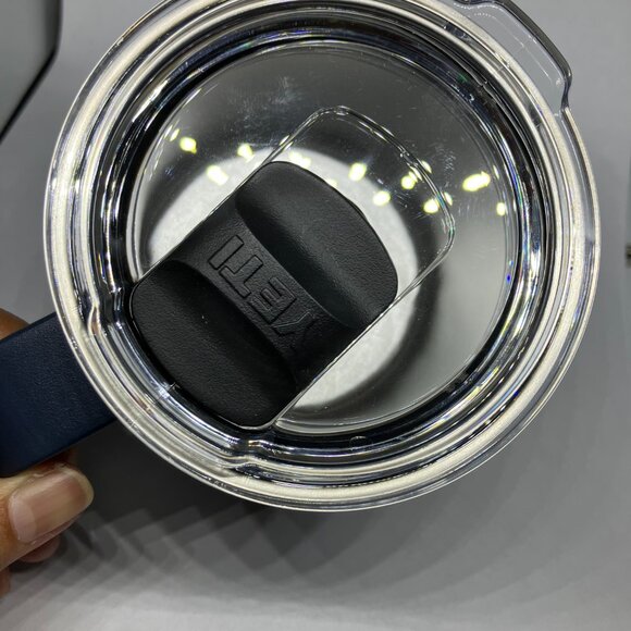 NWOT Yeti Rambler 10oz Mug Stackable w/Handle & Magslider Lid - Navy - Picture 5 of 6